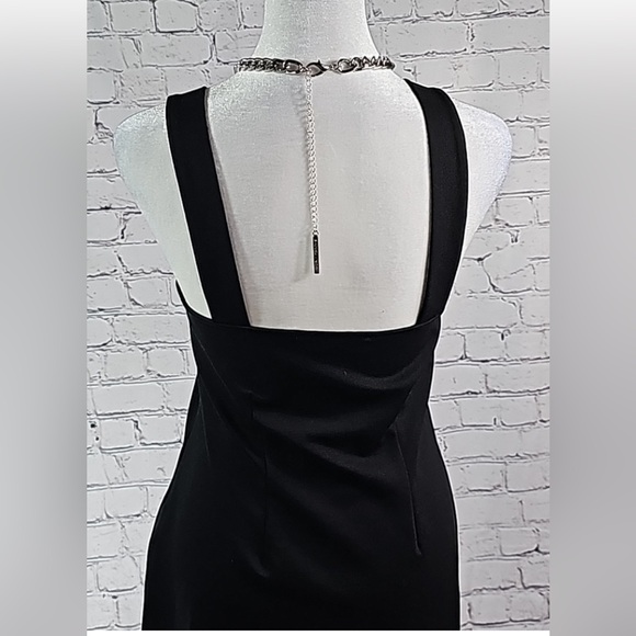 NWT $140 Michael Kors black chain neck cocktail party dress! Sz Med. Date night - Picture 5 of 16